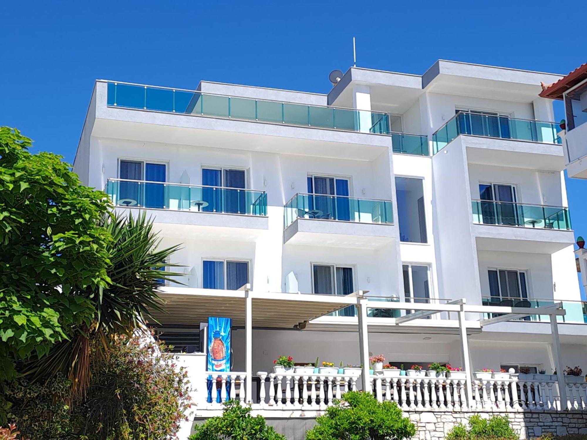 Hotel Vathi Ксамил Экстерьер фото